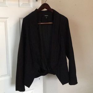 Torrid Black Stretch Blazer Jacket